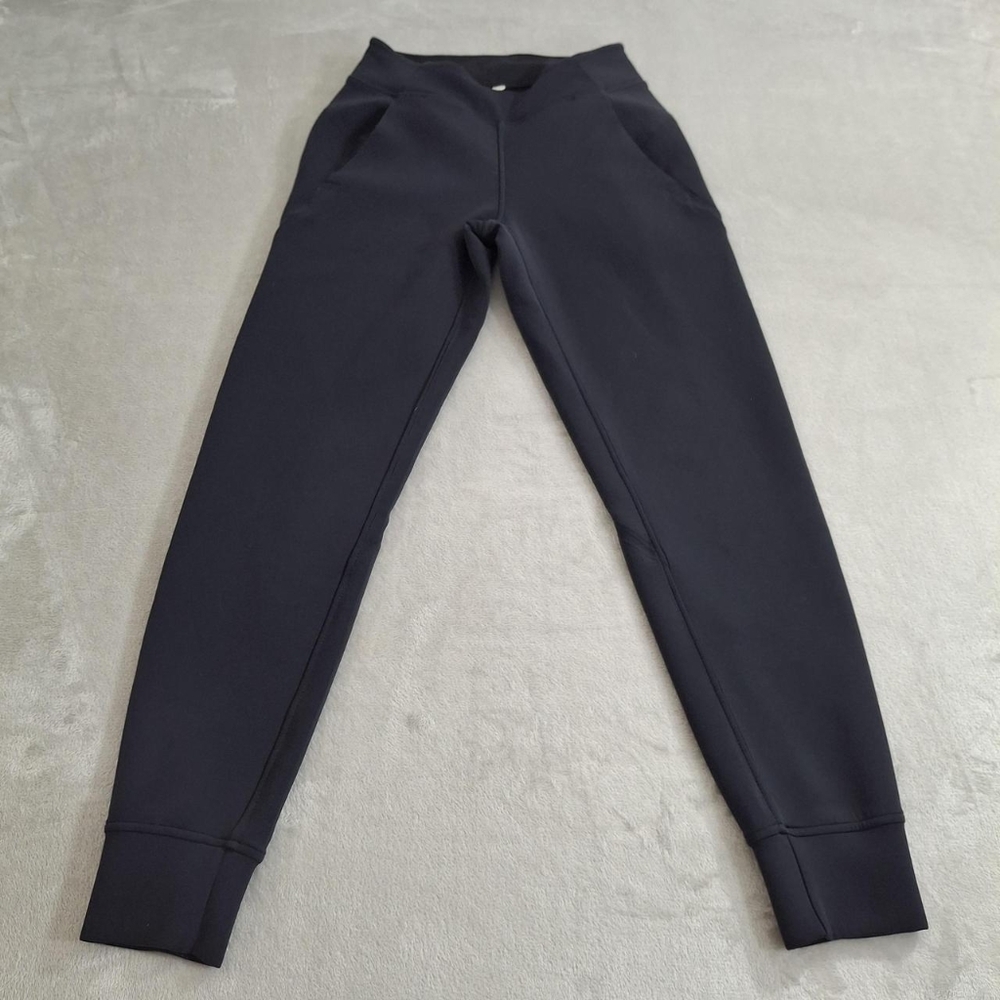 Lululemon Pants Womens 4  Embrace The Space Black Jogger Athleisure Gym